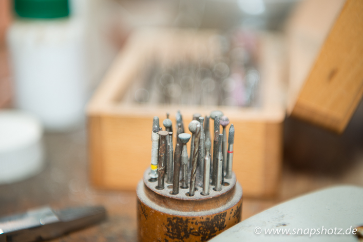 Goldschmiedeatelier Jimenez Das Goldschmiedewerkzeug